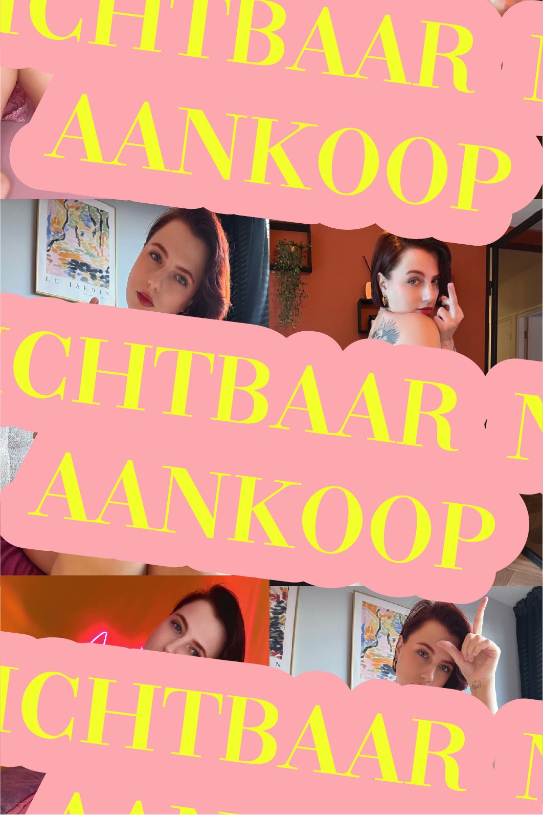 Album 43 - 10 loser naaktfoto’s (middelvinger/loserteken) - Liefs Anne